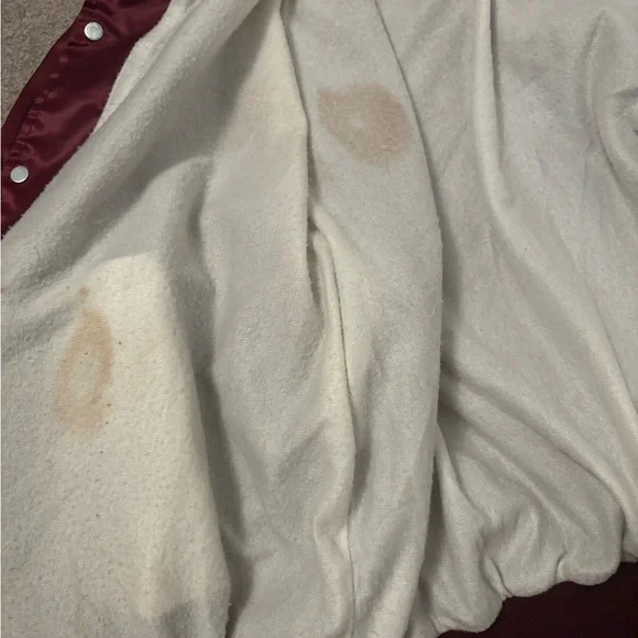 Vintage Auburn Sportswear Satin Bomber Jacket Cattlemen’s Club Riverbank CA XL - Picture 6 of 7